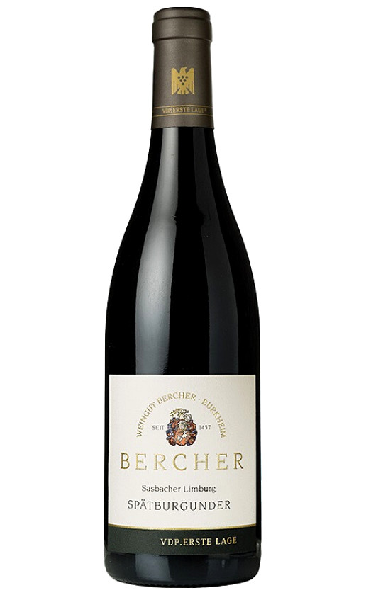 Wine Bercher Sasbacher Limburg Spatburgunder Erste Lage 2014