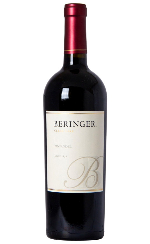 Wine Beringer Clear Lake Zinfandel Napa Valley 2012