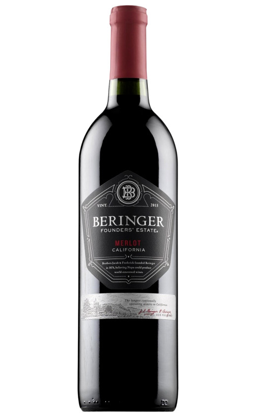 Вино Beringer Founder's Estate Merlot 2017