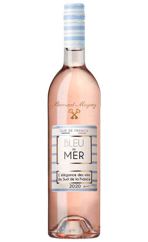 Вино Bernard Magrez Bleu de Mer Rose Vin de Pays d'Oc 2020