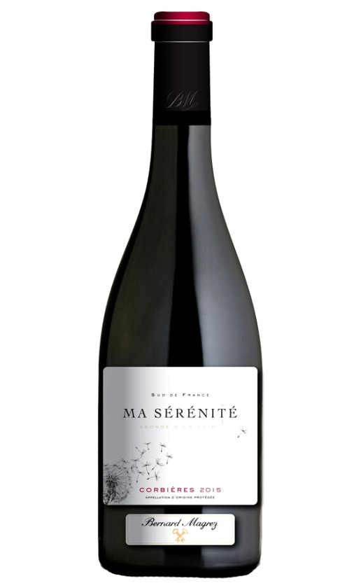 Wine Bernard Magrez Ma Serenite Corbieres 2015