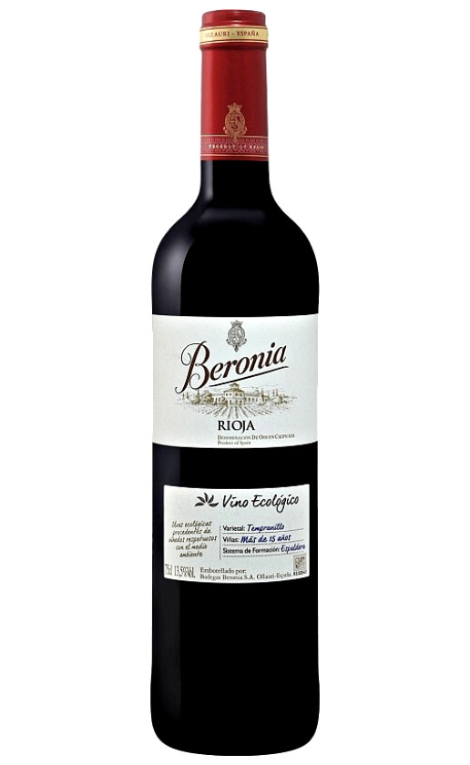Wine Beronia Ecologico Rioja 2018