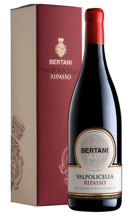 Вино Bertani Ripasso Valpolicella 2019 gift box