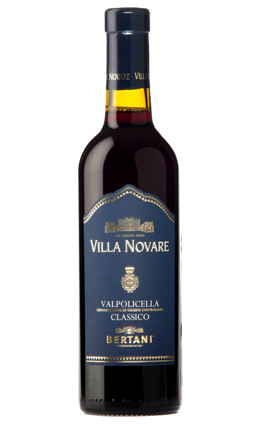 Wine Bertani Valpolicella Classico Villa Novare 2009