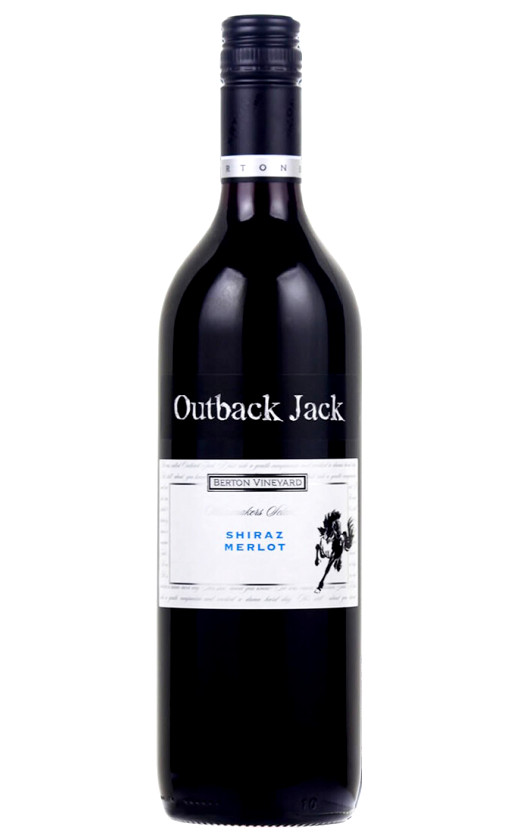 Wine Berton Vineyard Outback Jack Shiraz Merlot 2020