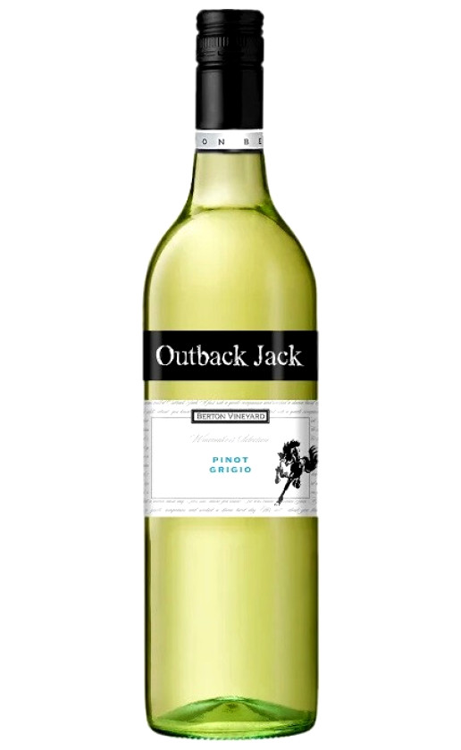 Вино Berton Vineyards Outback Jack Pinot Grigio 2021