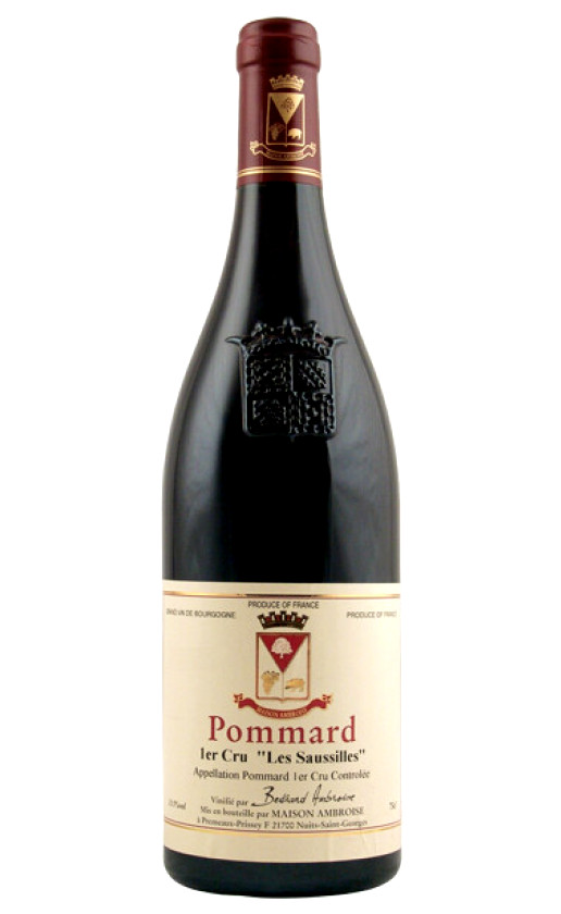 Wine Bertrand Ambroise Pommard Premier Cru Les Saussilles 2008