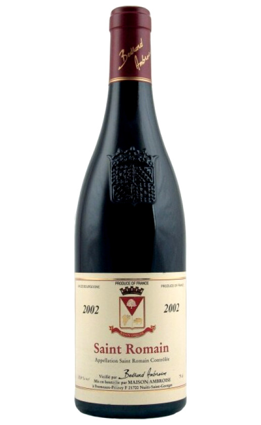 Wine Bertrand Ambroise Saint Romain Rouge 2002