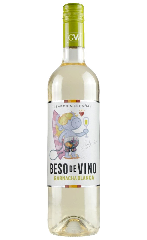 Wine Beso De Vino Garnacha Blanca Carinena