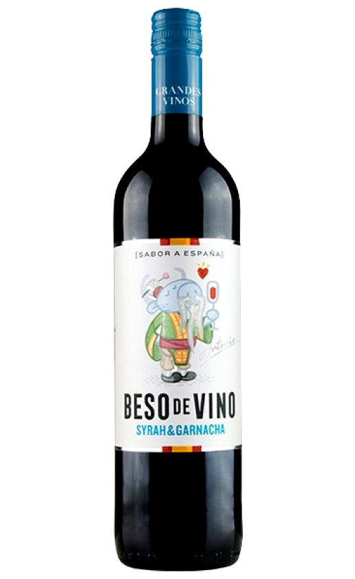 Вино Beso de Vino Syrah Garnacha Carinena