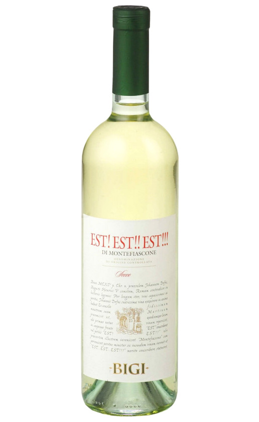 Вино Bigi Est Est Est di Montefiascone