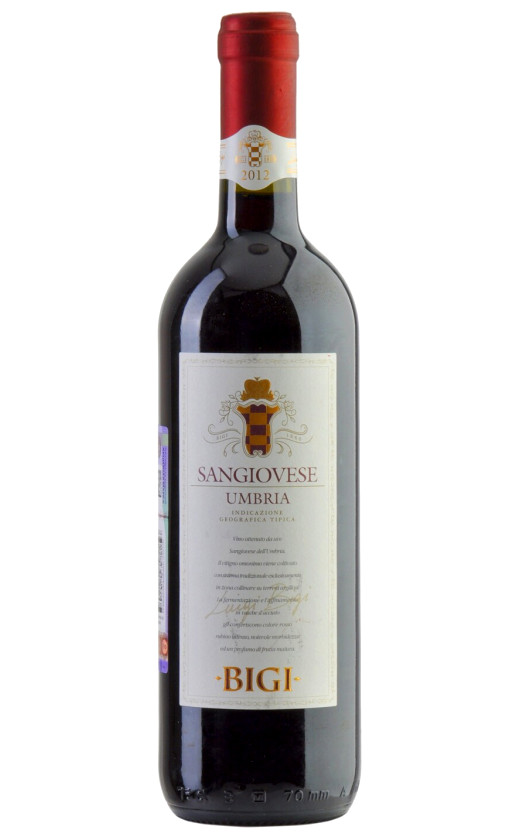 Вино Bigi Sangiovese Umbria 2016