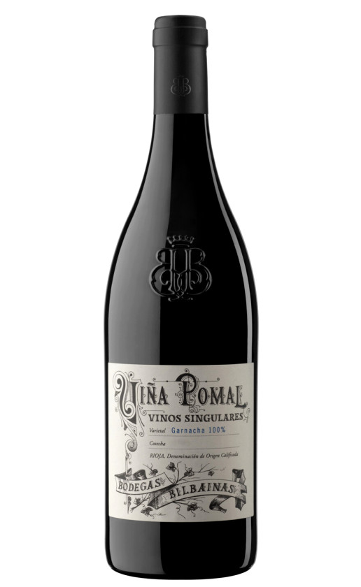 Bilbainas Vina Pomal Vinos Singulares Garnacha Rioja 2015