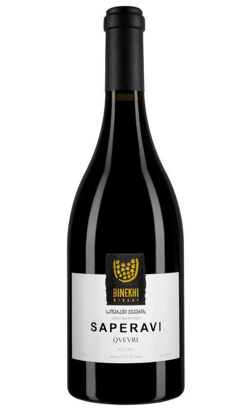 Вино Binekhi Saperavi Qvevri