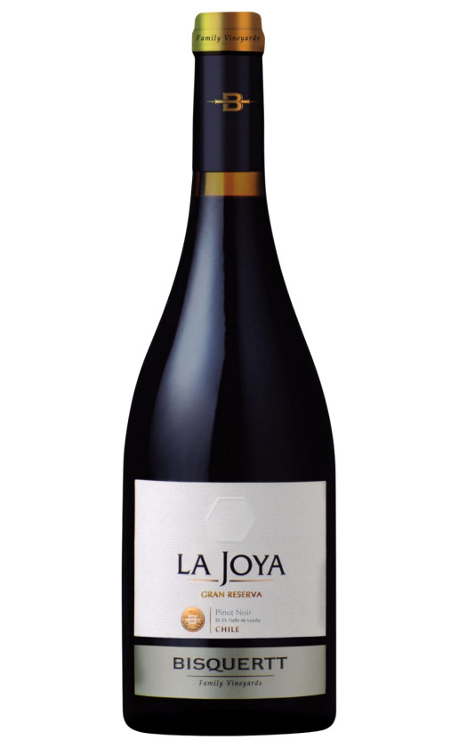 Bisquertt La Joya Gran Reserva Pinot Noir Leyda 2017
