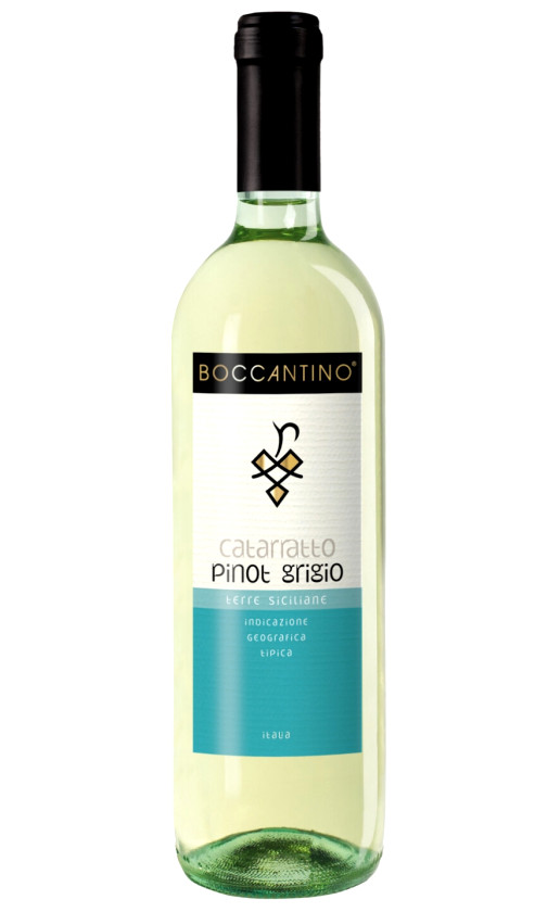Wine Boccantino Catarratto Pinot Grigio Terre Siciliane 2020
