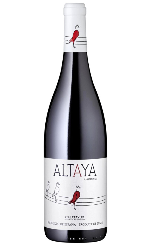 Wine Bodegas Agustin Cubero Altaya Calatayud 2019