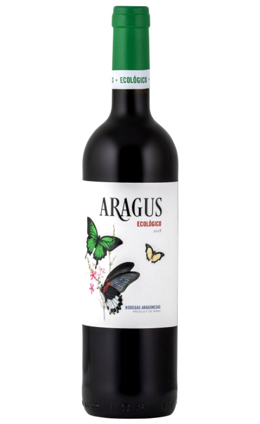 Вино Bodegas Aragonesas Aragus Ecologico Campo de Borja 2018
