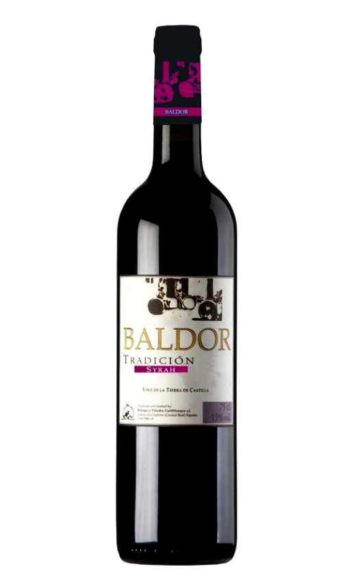 Wine Bodegas Castiblanque Baldor Tradicion Syrah Castilla La Mancha 2003