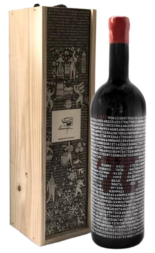 Wine Bodegas Langa Pi 31415 Tinto 2016 Wooden Box