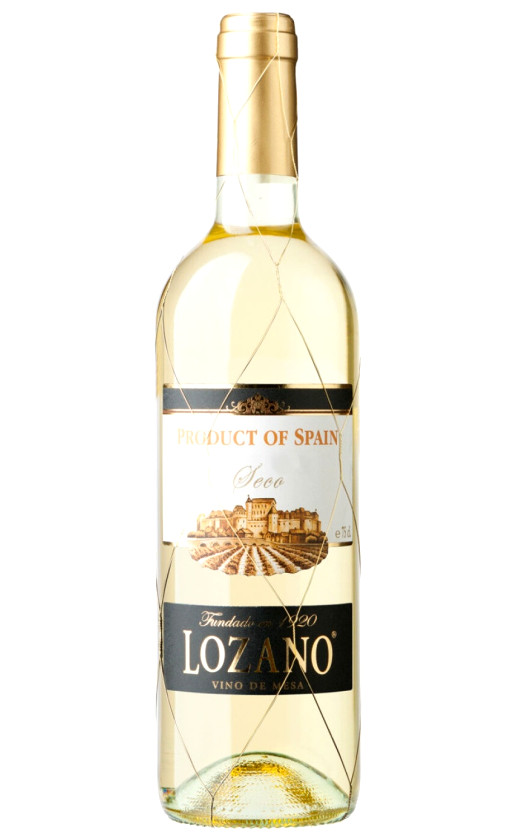 Wine Bodegas Lozano Lozano Blanco Seco