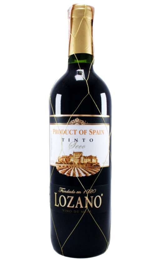 Wine Bodegas Lozano Lozano Tinto Seco