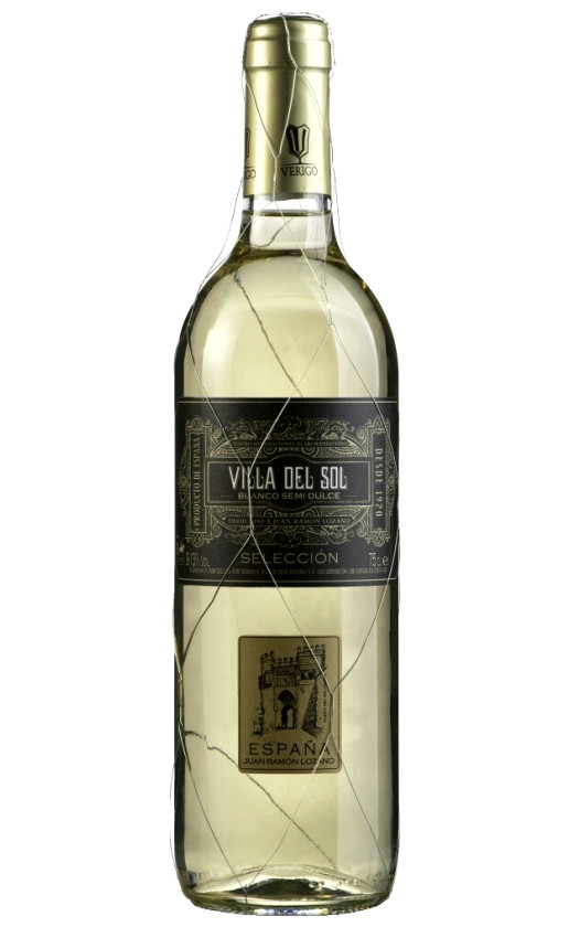 Wine Bodegas Lozano Villa Del Sol Blanco Semidulce