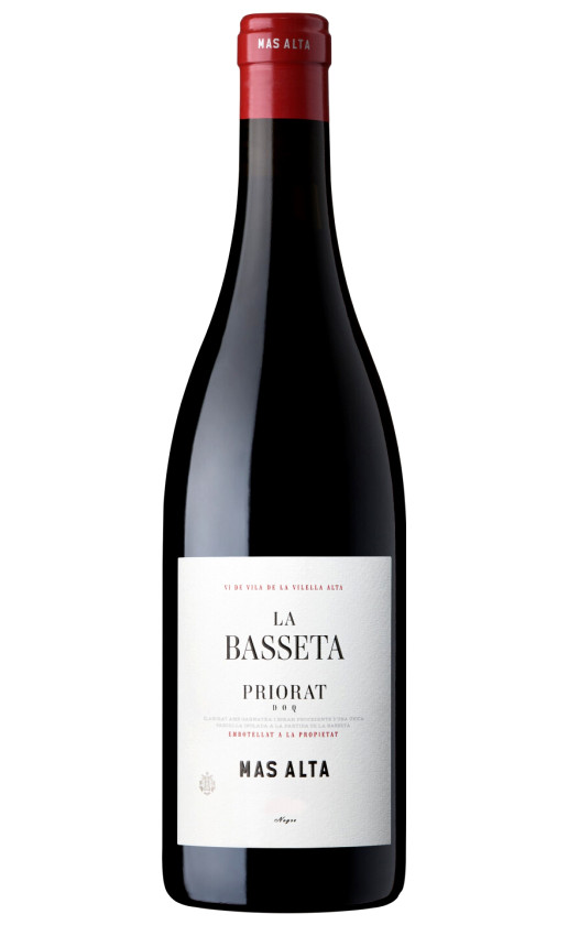 Wine Bodegas Mas Alta La Basseta Priorat 2016