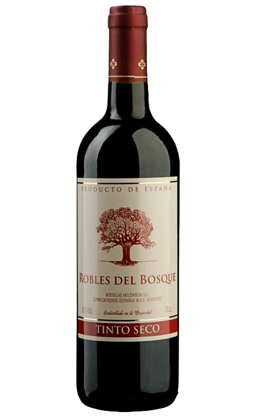 Wine Bodegas Milenium Robles Del Bosque Tinto Seco