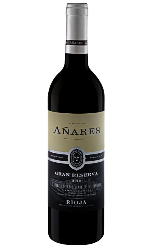 Wine Bodegas Olarra Anares Gran Reserva Rioja 2010
