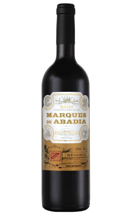 Wine Bodegas Oreades Marques De Abadia Reserva Rioja 2015