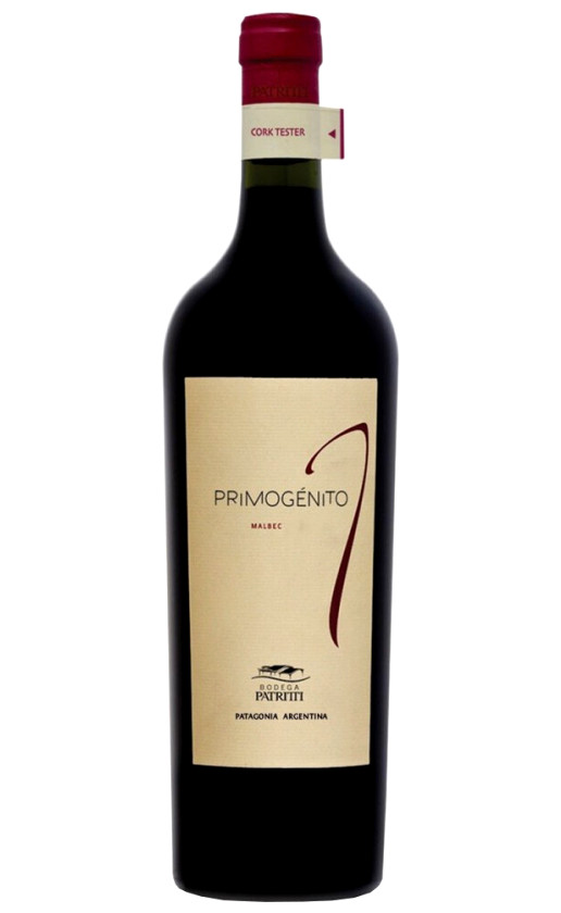 Wine Bodegas Patritti Primogenito Malbec 2015