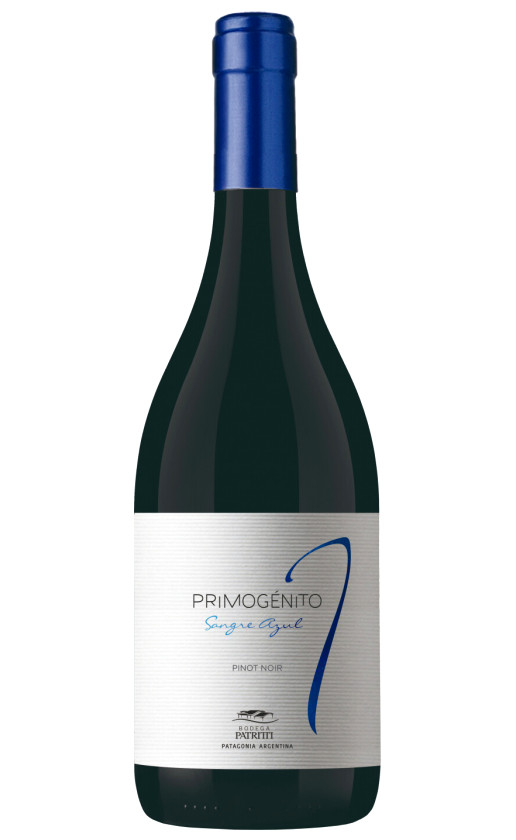 Bodegas Patritti Primogenito Sangre Azul Pinot Noir 2016