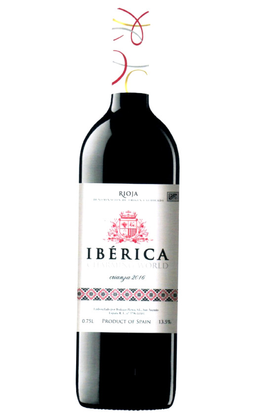 Wine Bodegas Perica Iberica Charming World Crianza Rioja 2016