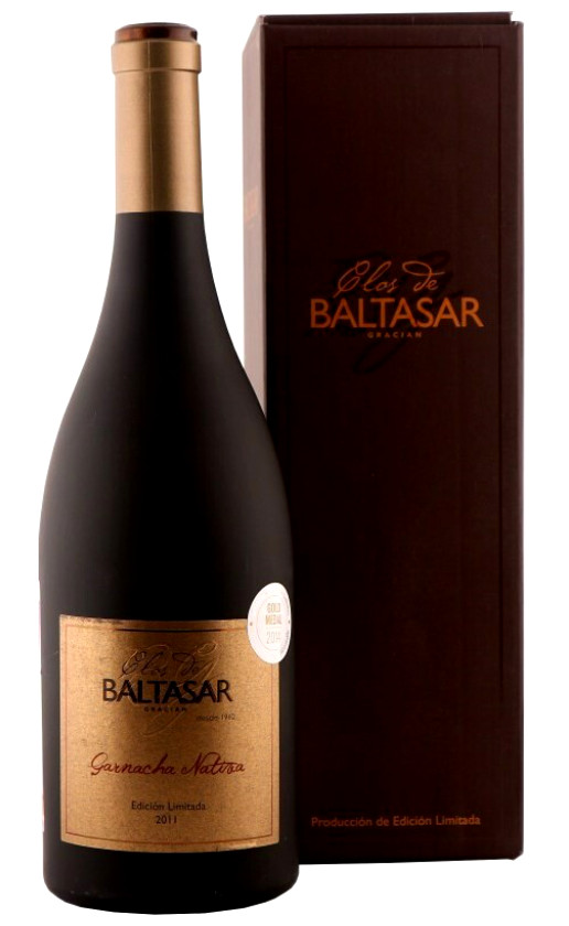 Wine Bodegas San Alejandro Baltasar Gracian Garnacha Nativa Calatayud 2011 Gift Box