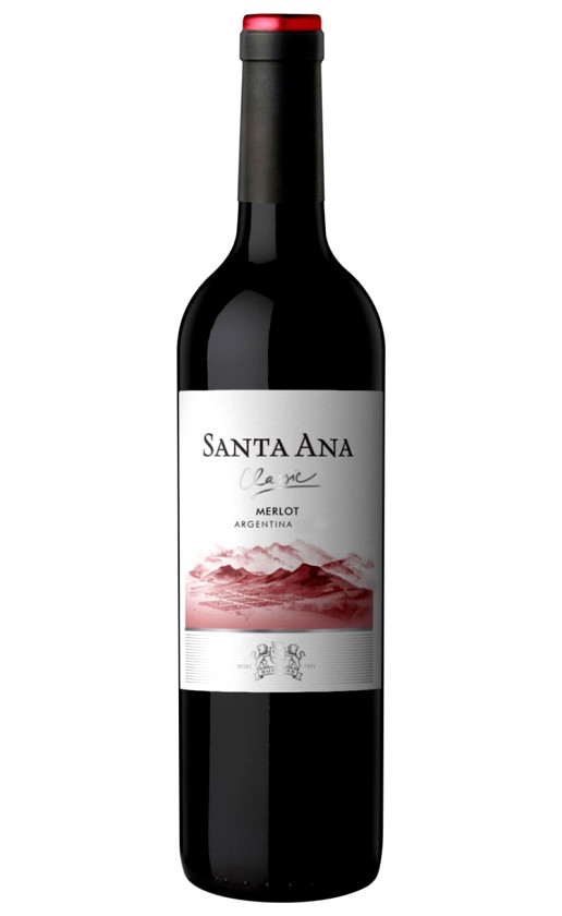 Wine Bodegas Santa Ana Varietales Merlot