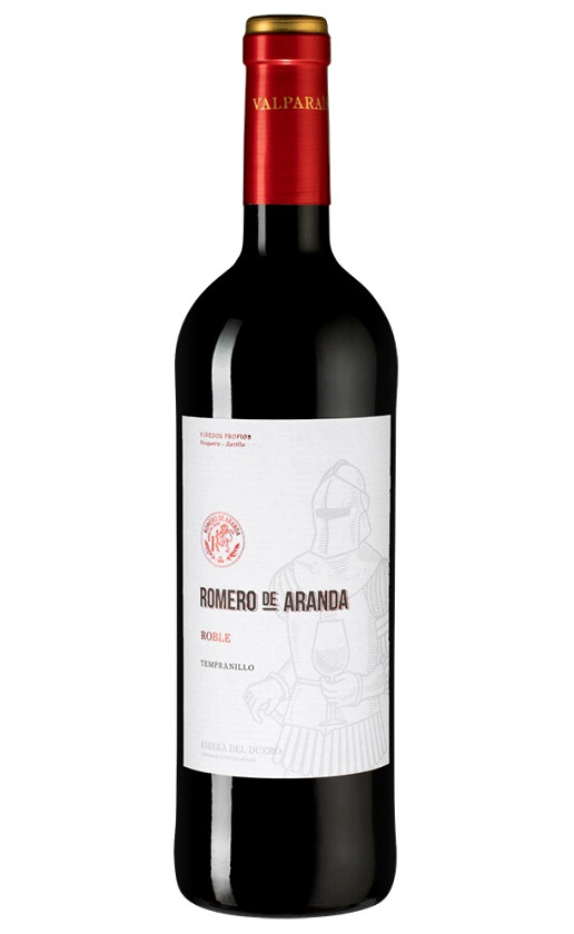 Wine Bodegas Valparaiso Romero De Aranda Roble 2018