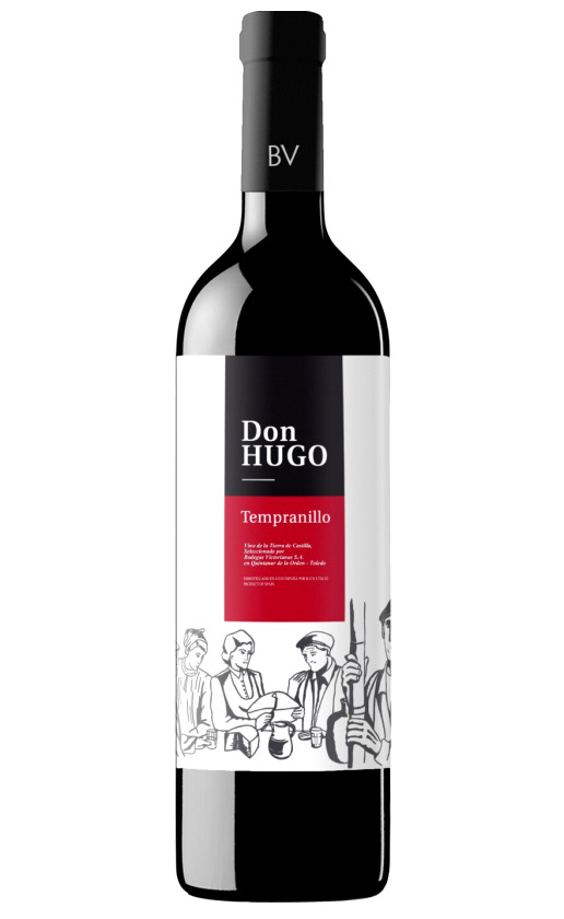 Wine Bodegas Victorianas Don Hugo Tempranillio 2014