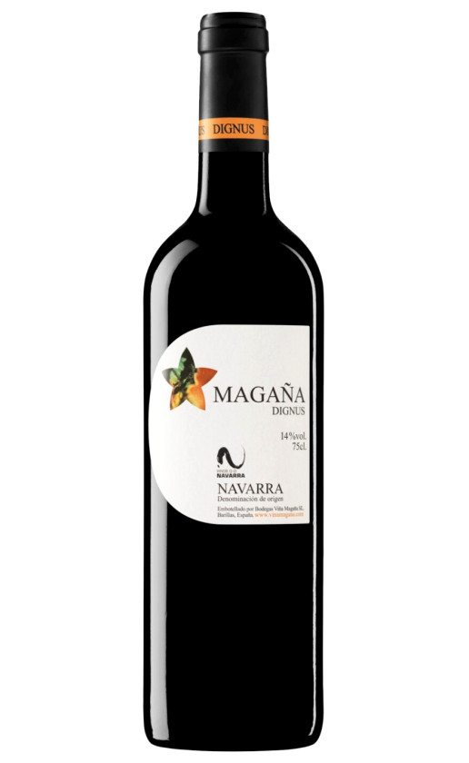 Wine Bodegas Vina Magana Dignus Navarra 2012