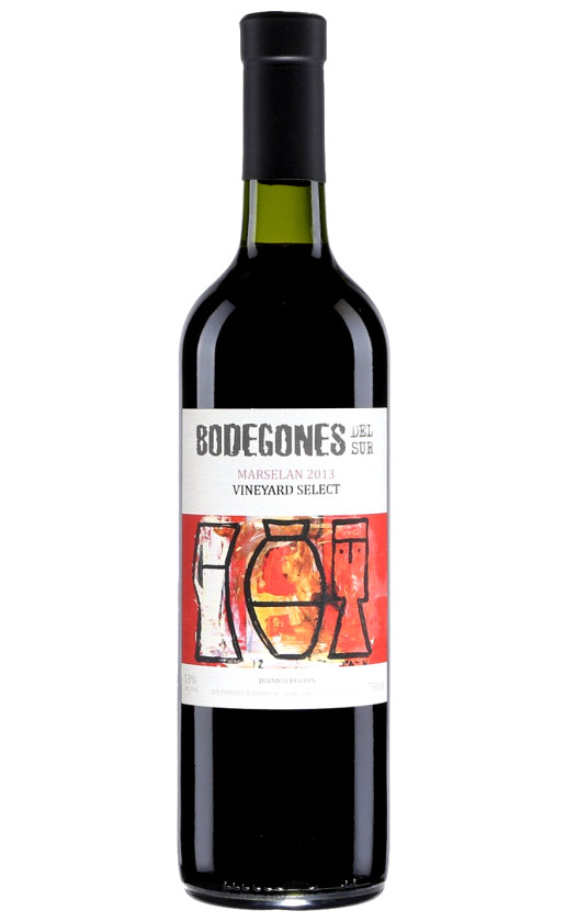 Wine Bodegones Del Sur Marselan Reserve 2013