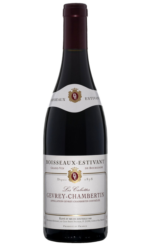 Wine Boisseaux Estivant Gevrey Chambertin Les Cabottes 2017