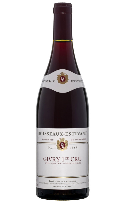 Wine Boisseaux Estivant Givry 1 Er Cru 2018