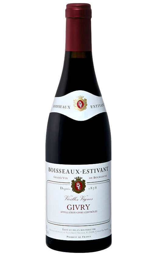 Wine Boisseaux Estivant Givry Vieilles Vignes 2019
