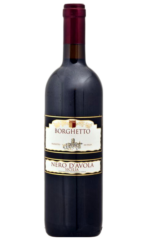 Wine Bonacchi Borghetto Nero Davola Sicilia