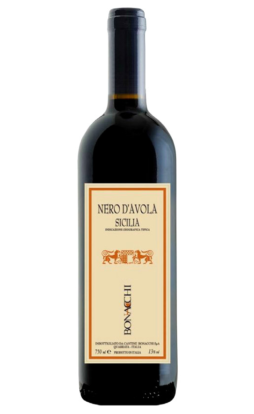 Вино Bonacchi Nero d'Avola Sicilia