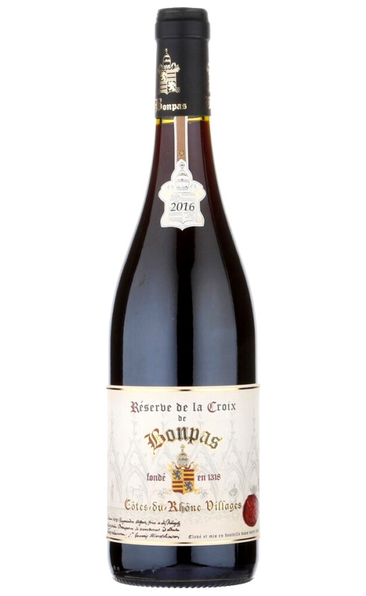 Wine Bonpas Reserve De La Croix De Bonpas Cotes Du Rhone Villages 2016