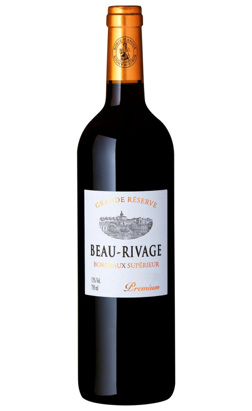 Wine Borie Manoux Beau Rivage Premium Grande Reserve Rouge Bordeaux 2016