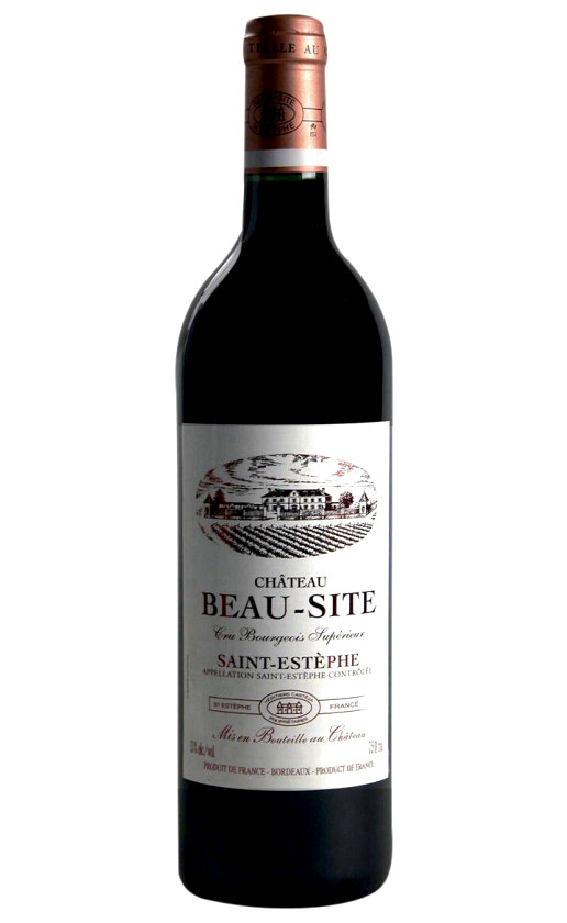Вино Borie-Manoux Chateau Beau-Site Saint-Estephe 2014