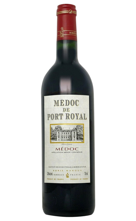 Wine Borie Manoux Medoc De Port Royal Medoc