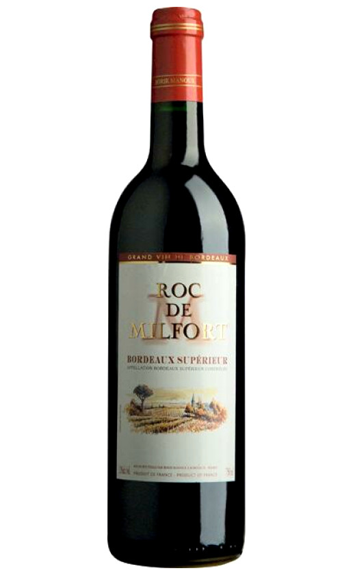 Wine Borie Manoux Roc De Milfort Bordeaux Superieur 2010